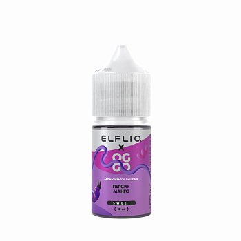 Ароматизатор ELFLIQ X OGGO Sweet "Персик Манго" (на 30мл)